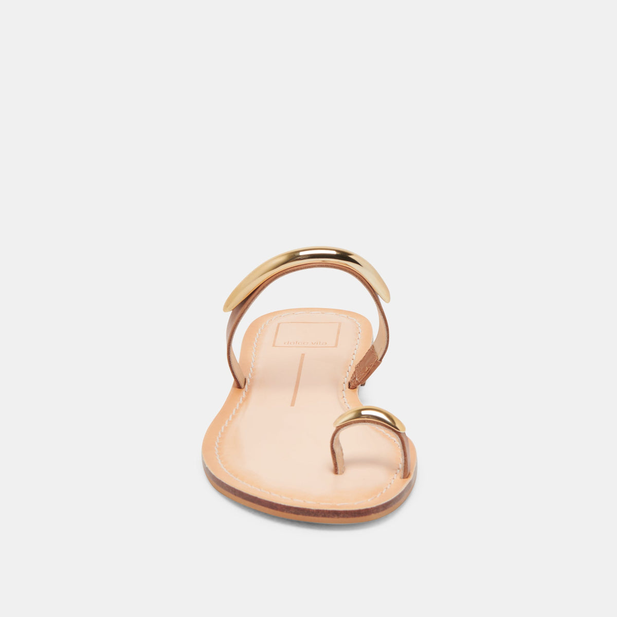 WINK WIDE SANDALS SADDLE LEATHER - Dolce Vita