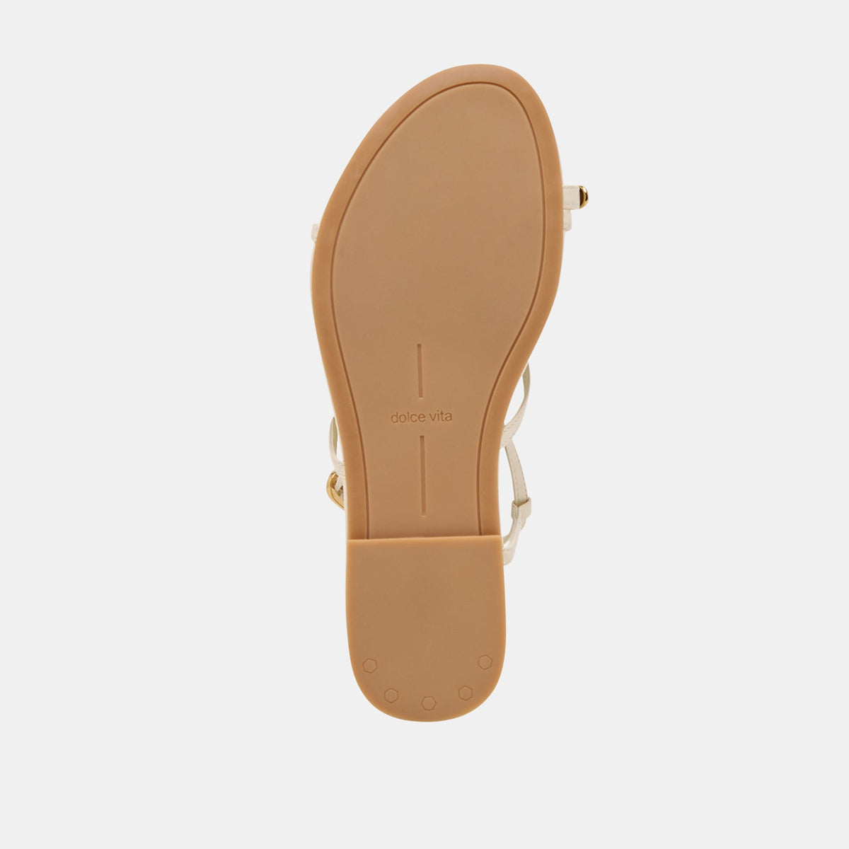 KESHA SANDALS BONE LEATHER - Dolce Vita