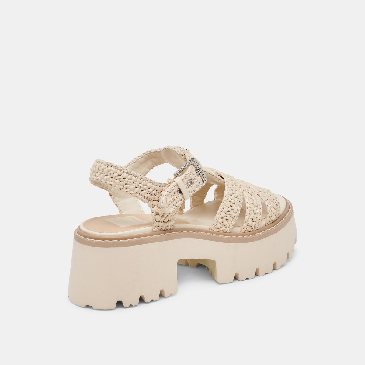 LATICE SANDALS OATMEAL KNIT - Dolce Vita