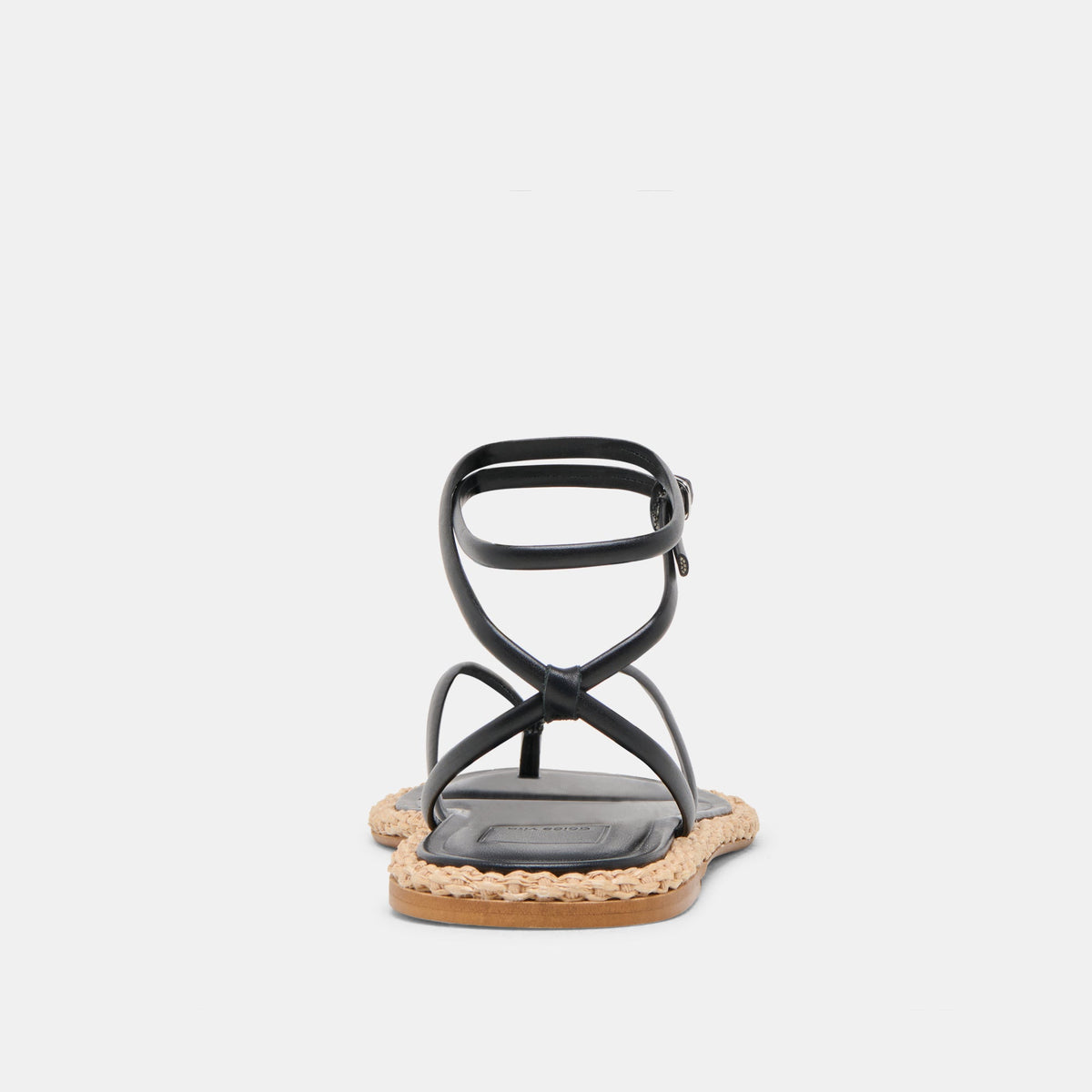 COVE SANDALS BLACK LEATHER - Dolce Vita