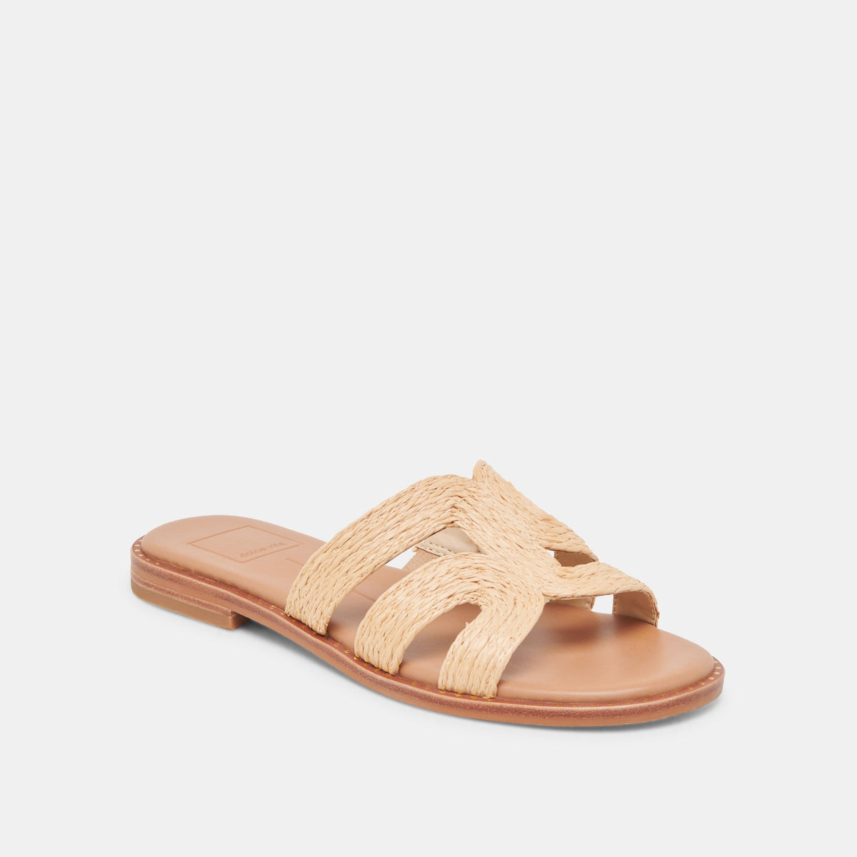 EMON SANDALS LT NATURAL RAFFIA - Dolce Vita