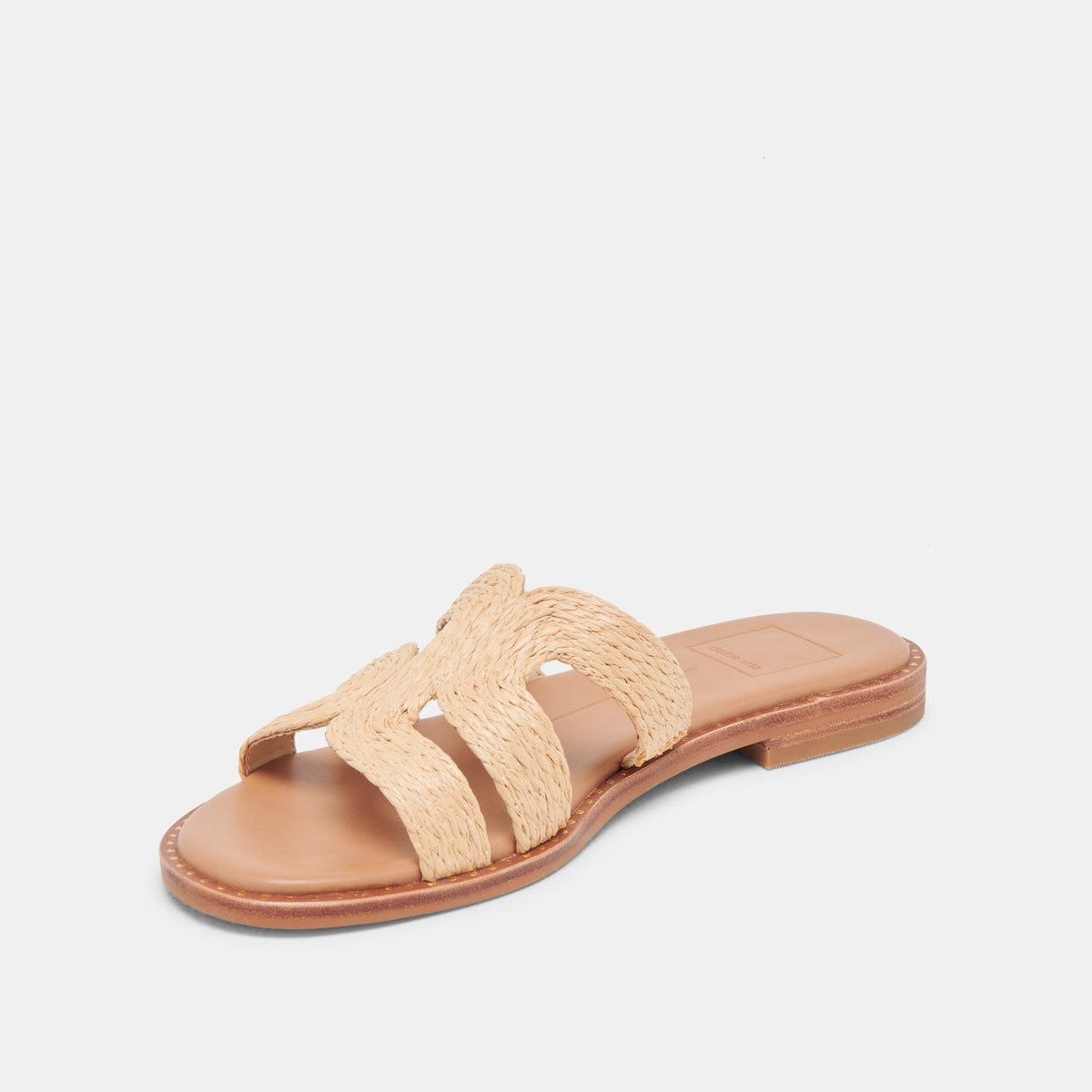 EMON SANDALS LT NATURAL RAFFIA - Dolce Vita