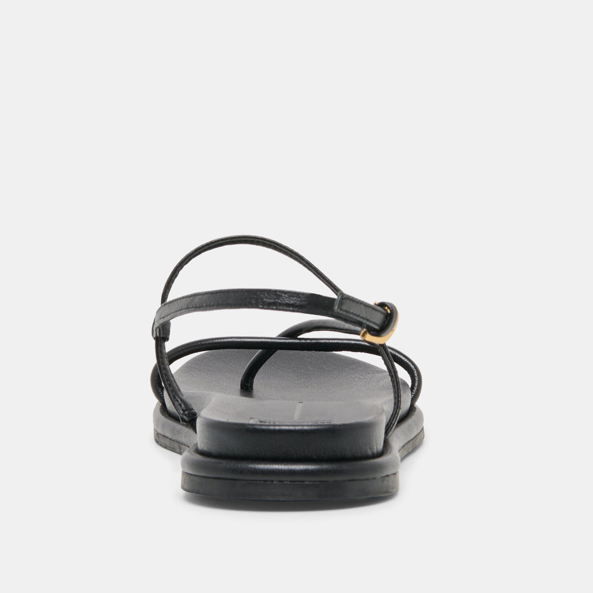 Dom Black Leather Sandals - Dolce Vita