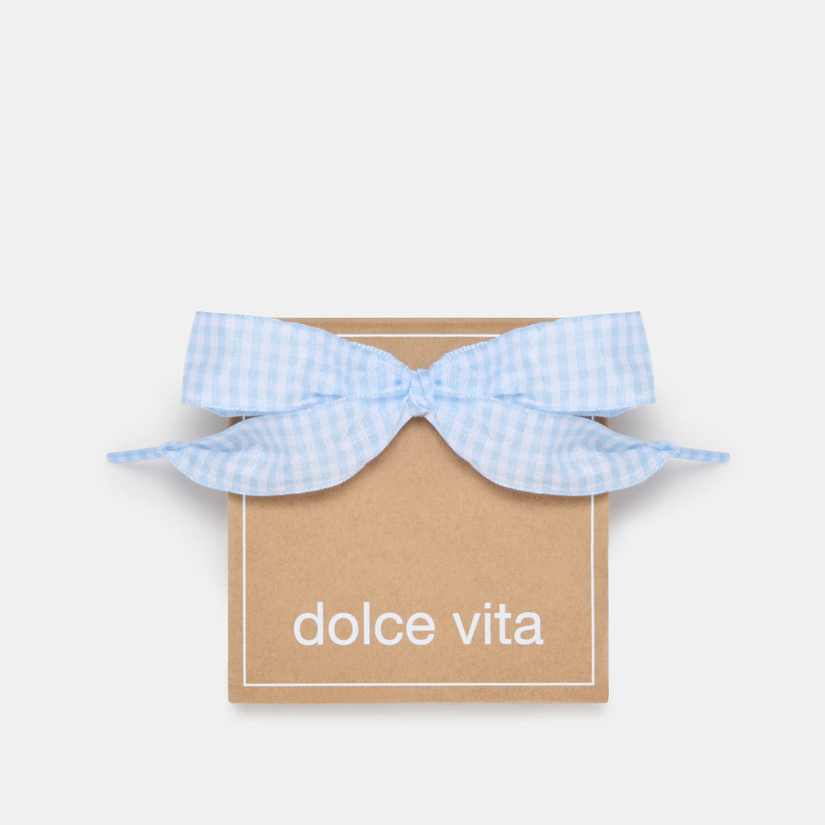 GINGHAM LACE BLUE MULTI - Dolce Vita