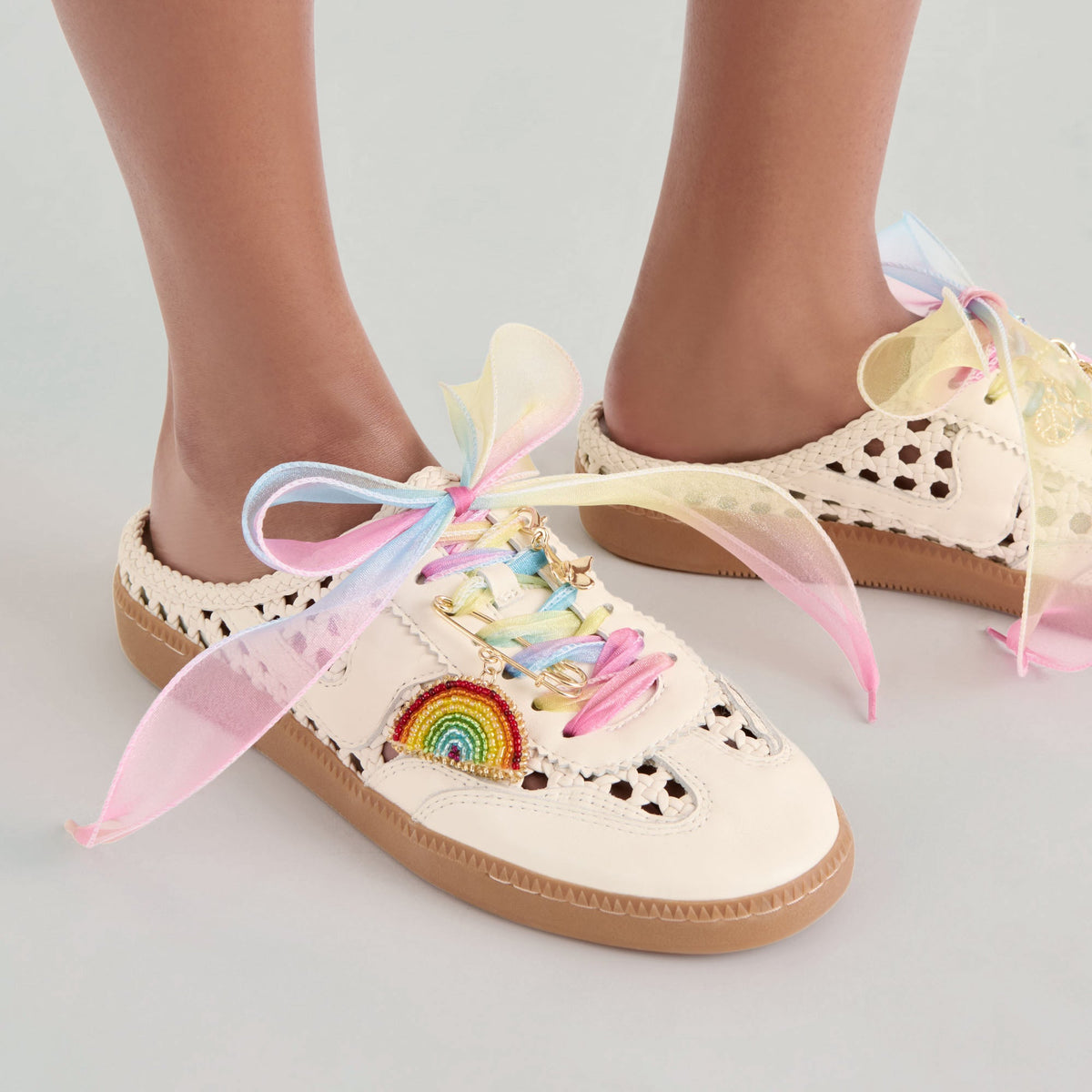 Pride Curly Organza Rainbow Lace - Dolce Vita
