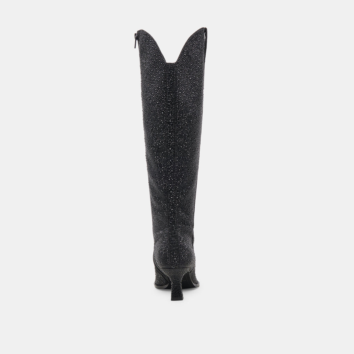 ARIANA CRYSTAL BOOTS BLACK METALLIC CRYSTAL - Dolce Vita