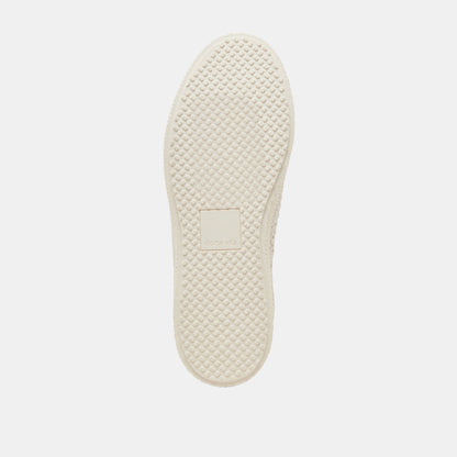 LENNIX SNEAKERS LIGHT GOLD METALLIC LEATHER - Dolce Vita