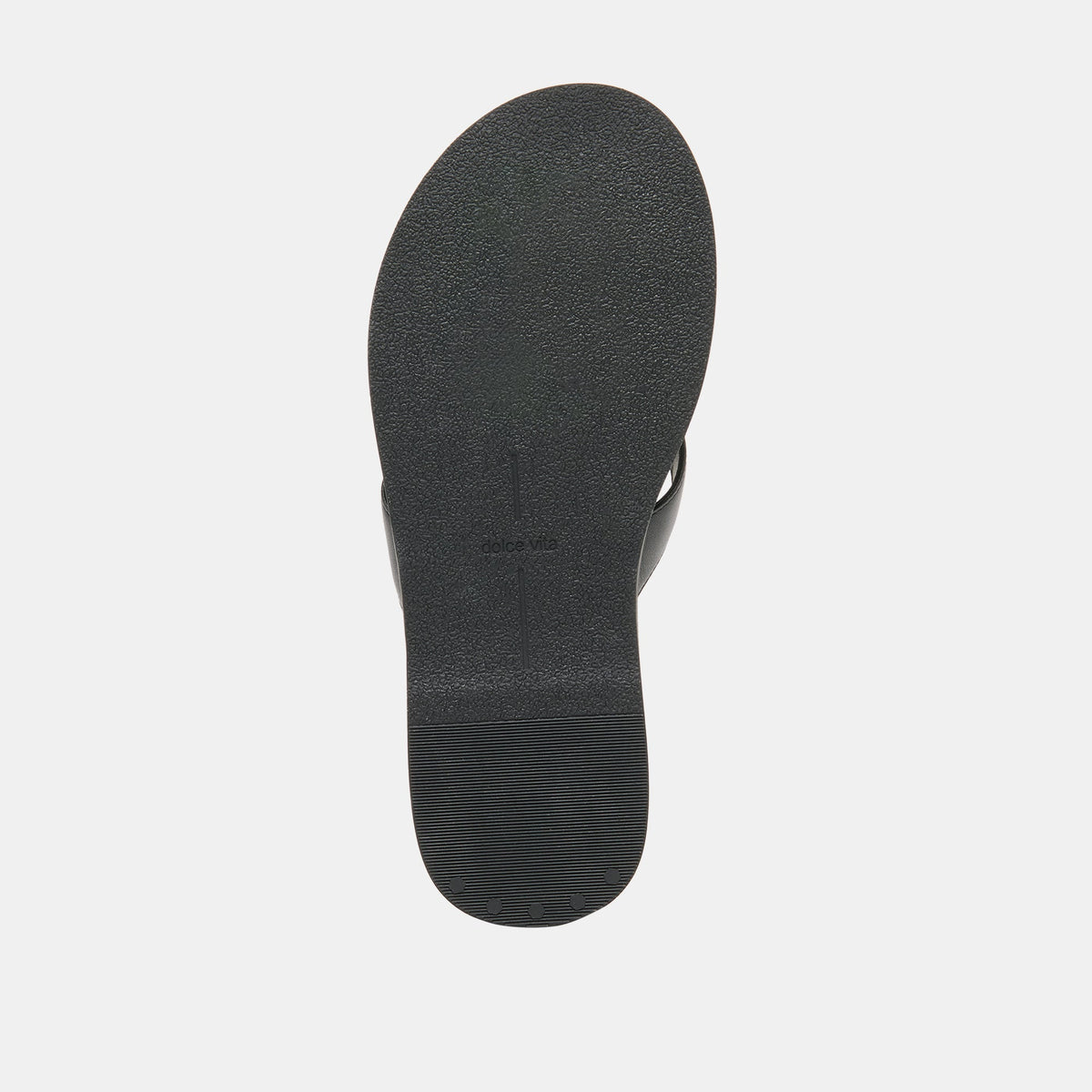 Jaina Black Leather Sandals - Dolce Vita